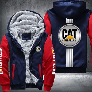 Caterpillar Fleece Hoodie Jacket