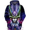 Cell Dragon Ball 3D Hoodie