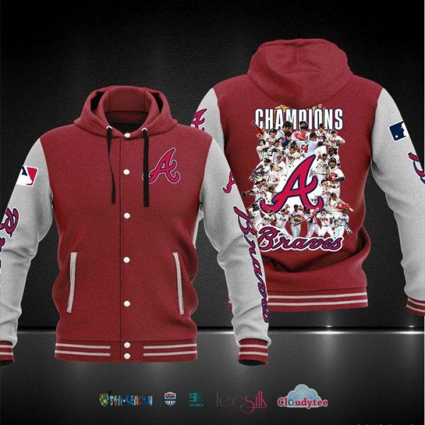 Champions Atlanta Braves Baseball Hoodie Jacket