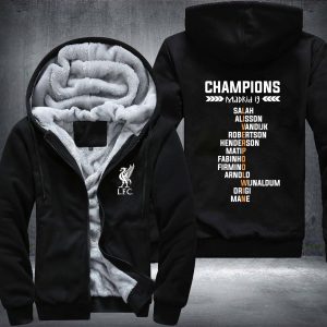 Champions Madrid 19 Lfc Fleece Hoodie Jacket