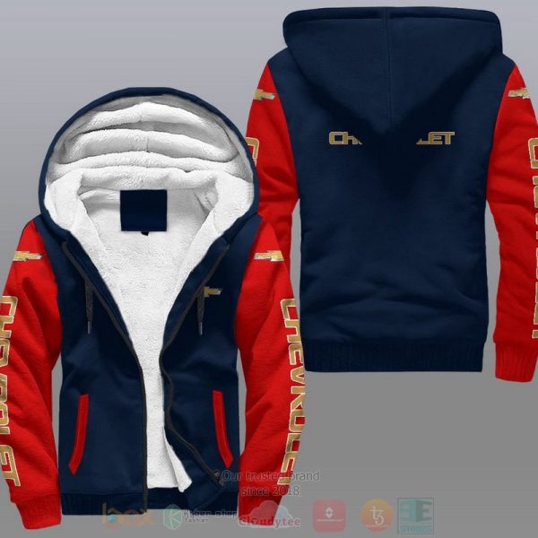 Chevrolet Car Fleece Hoodie