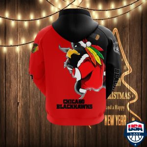 Chicago Blackhawks Nhl Ver 10 All Over Printed Hoodie