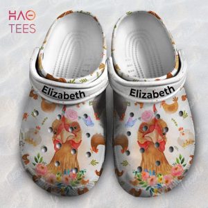 Chicken Cute Personalized Clogs Shoes Gifts for Chicken Lovers