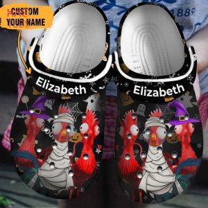 Chicken Halloween Personalized Clogs Shoes