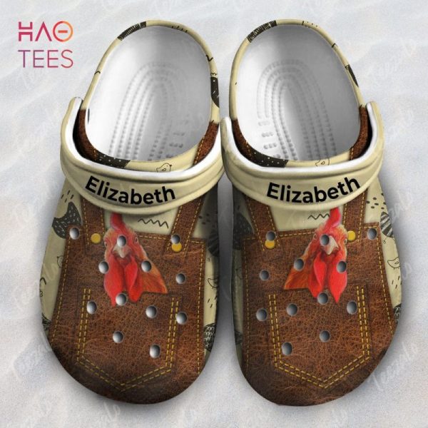 Chicken Personalized Clogs Shoes With Pattern