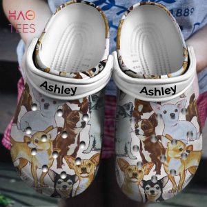 Chihuahua Clogs Shoes Personalized With Your Name