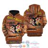 Chip ‘N’ Dale Punk Words Pattern Disney Quotes Hoodie 3D