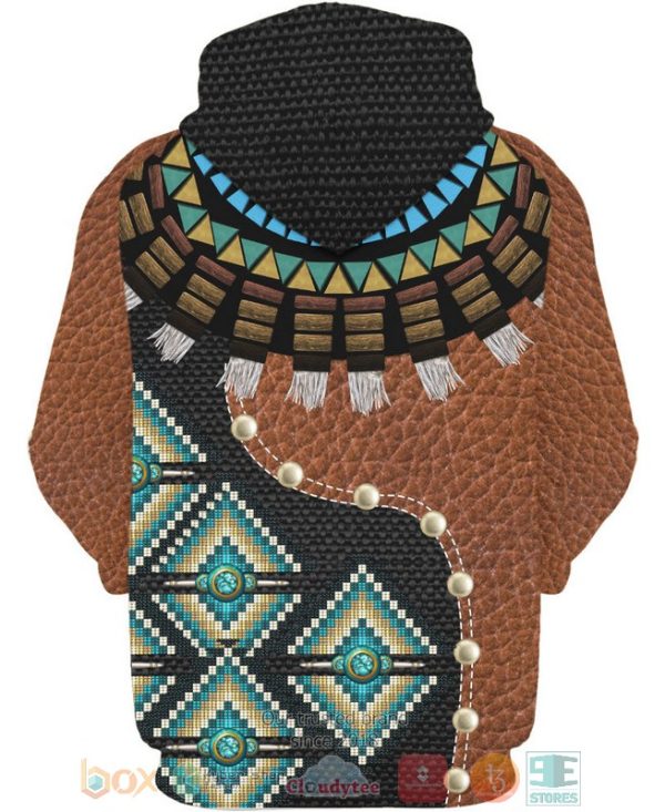 Choker Skin Pattern Native American 3D Shirt