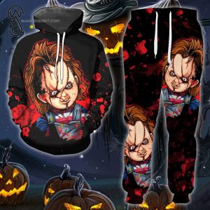 Chucky Child’S Play Full Print Combo Hoodie And Sweatpants