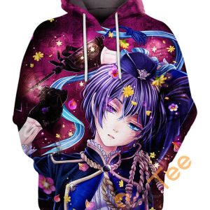 Ciel Phantomhive Kuroshitsuji Hoodie 3D