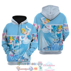 Cinderella Princess Disney Hoodie 3D