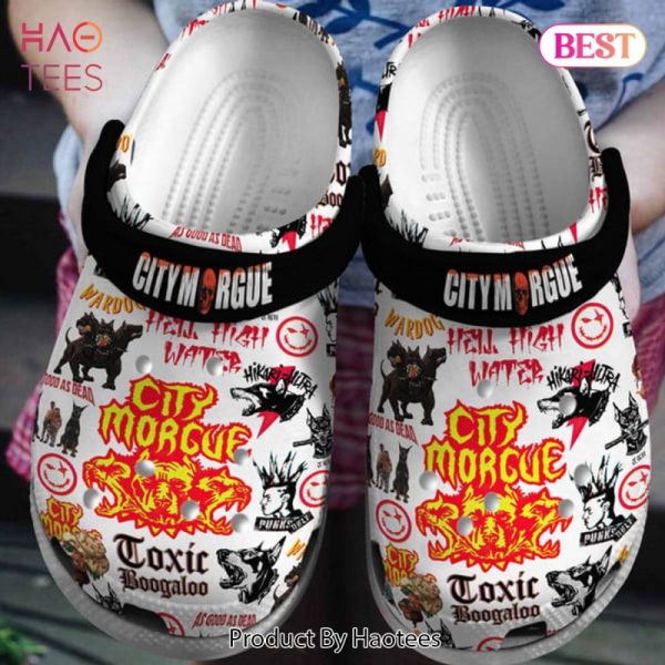 City Morgue Music Crocs Crocband Clogs Shoes Comfortable For Men Women and Kids