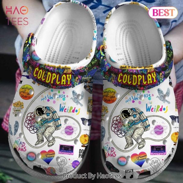 Coldplay Music Crocs Crocband Clogs Shoes Comfortable For Men Women and Kids