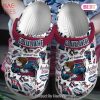 Colorado Avalanche NHL Sport Crocs Crocband Clogs Shoes Comfortable For Men Women and Kids