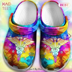 Colorful Polygonal Nurse Outdoor Shoes Birthday Gift For Women Men Boy Girl