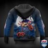 Columbus Blue Jackets Nhl Halloween All Over Printed Hoodie