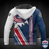 Columbus Blue Jackets Nhl Ver 7 All Over Printed Hoodie