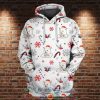 Confused Cat Meme Christmas 3D Hoodie