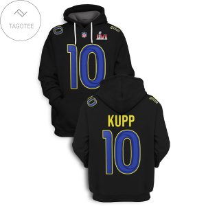 Cooper Douglas Kupp No 10 Los Angeles Rams Hoodie