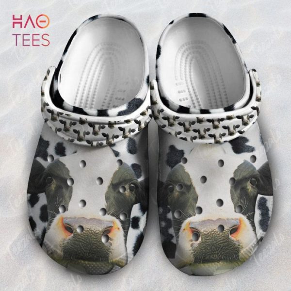 Cow Face Clogs Shoes Gifts For Cow Lovers