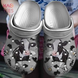 Cow Hole Clogs Shoes