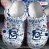 Creighton Bluejays NCAA Sport Crocs Crocband Clogs Shoes Comfortable For Men Women and Kids