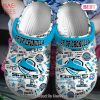 Cronulla Sutherland Sharks NRL Sport Crocs Crocband Clogs Shoes Comfortable For Men Women and Kids