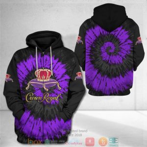 Crown Royal Black Purple 3D Shirt