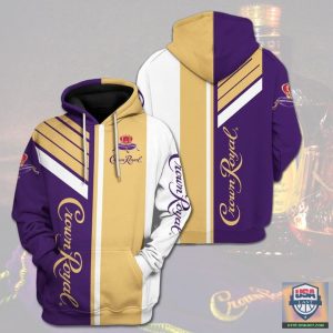 Crown Royal Classic 3D Pull Over Hoodie