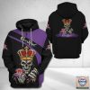 Crown Royal King Skull 3D All Over Print Hoodie T-Shirt