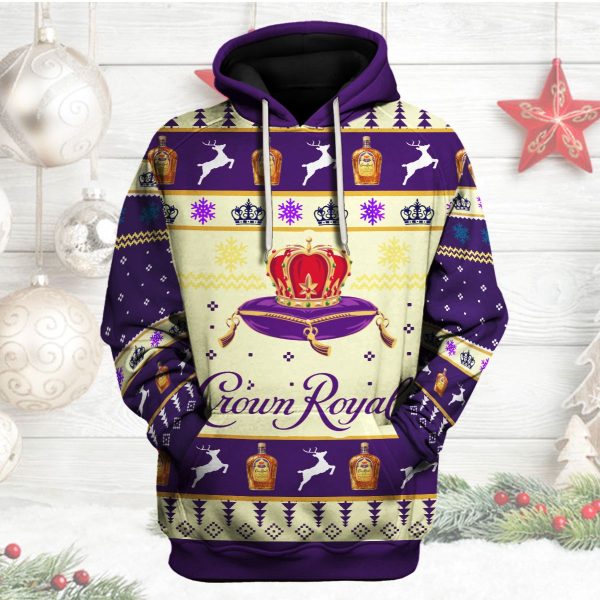 Crown Royal Purple 3D Hoodie