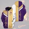 Crown Royal Purple Yellow 3D Hoodie