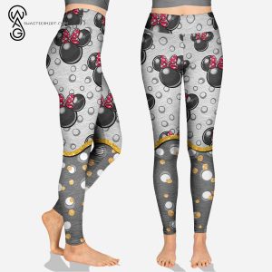 Custom Cute Mouse Ears Minnie Mouse Hoodie And Leggings