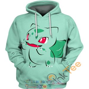 Cute Bulbasaur Pokemon Hoodie 3D