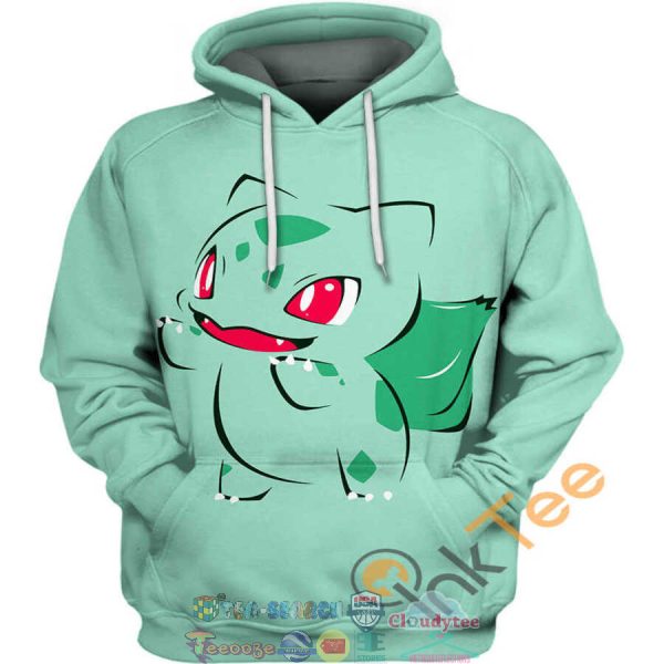 Cute Bulbasaur Pokemon Hoodie 3D