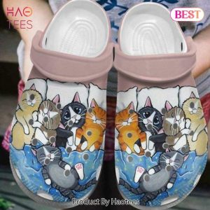 Cute Cat 102 Gift For Lover Rubber Crocs Clog Shoes Comfy Footwear