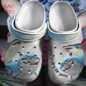 Cute Shark Clogs Shoes Come To Play The Game