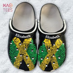 DNA Jamaica Flag Jamaica Gift Personalized Clogs Shoes