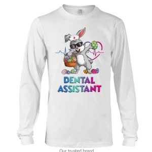 Dabbing Bunny Dental Assistant Shirt