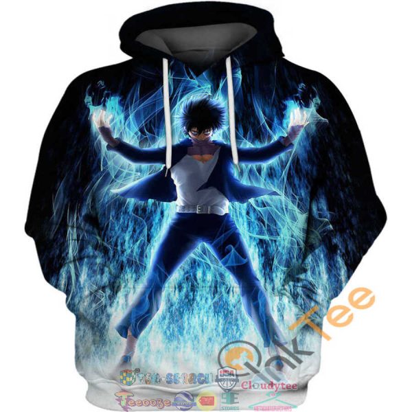 Dabi Blue Flame My Hero Academia Hoodie 3D