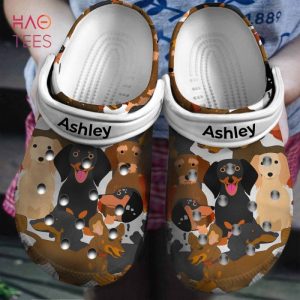 Dachshund Clogs Shoes Personalized With Your Name