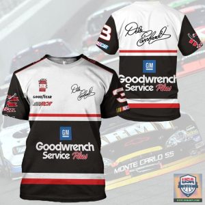 Dale Earnhardt Rcr 3D All Over Print Hoodie T-Shirt