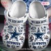 Dallas Cowboys NFL Sport Crocs Crocband Clogs Shoes Comfortable For Men Women and Kids Exclusive