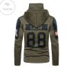 Dallas Cowboys Number 88 Ceedee Lamb Mask Hoodie