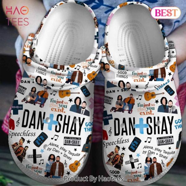 Dan + Shay Music Crocs Crocband Clogs Shoes Comfortable For Men Women and Kids