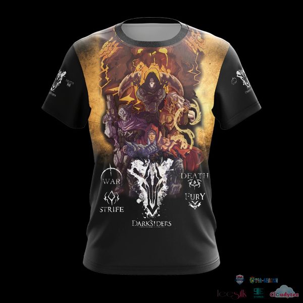 Darksiders 4 Horsemen 3D All Over Print Shirt Hoodie