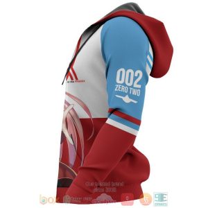 Darling In The Franxx Code 002 Zero Two Anime 3D Hoodie