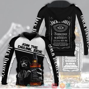 Darth Vader Jack Daniel’S No.7 Join The Drunk Side 3D Hoodie