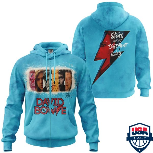 David Bowie Ver 10 3D Hoodie Apparel