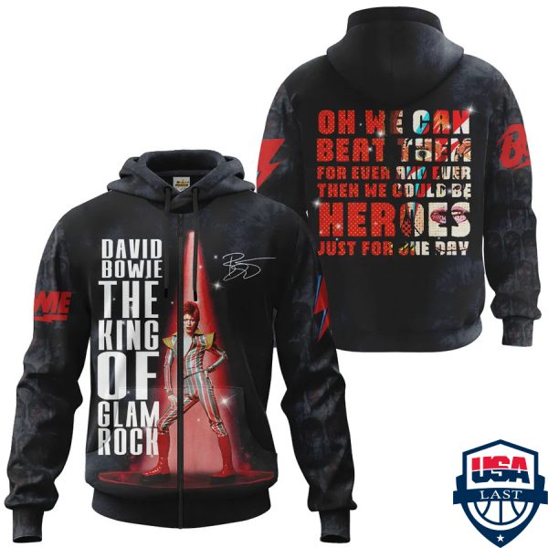 David Bowie Ver 6 3D Hoodie Apparel